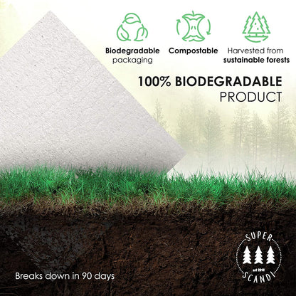 Biodegradable Swedish Dish Clothes - Eco-Friendly & Reusable Towels - Roots & Rooms