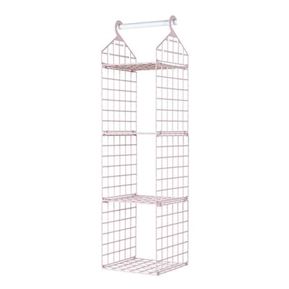 ClosetMax™ Foldable Hanging Organizer – Multi-Tier Space Saver for Pajamas, Coats, Sweaters & More - Roots & Rooms
