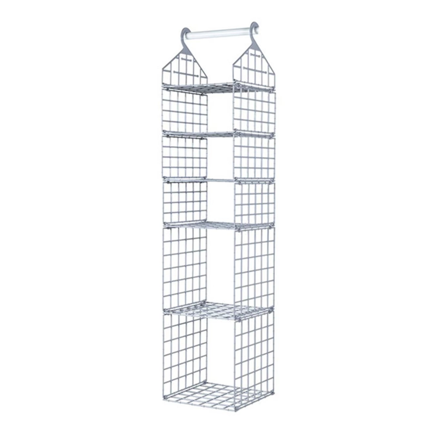 ClosetMax™ Foldable Hanging Organizer – Multi-Tier Space Saver for Pajamas, Coats, Sweaters & More - Roots & Rooms