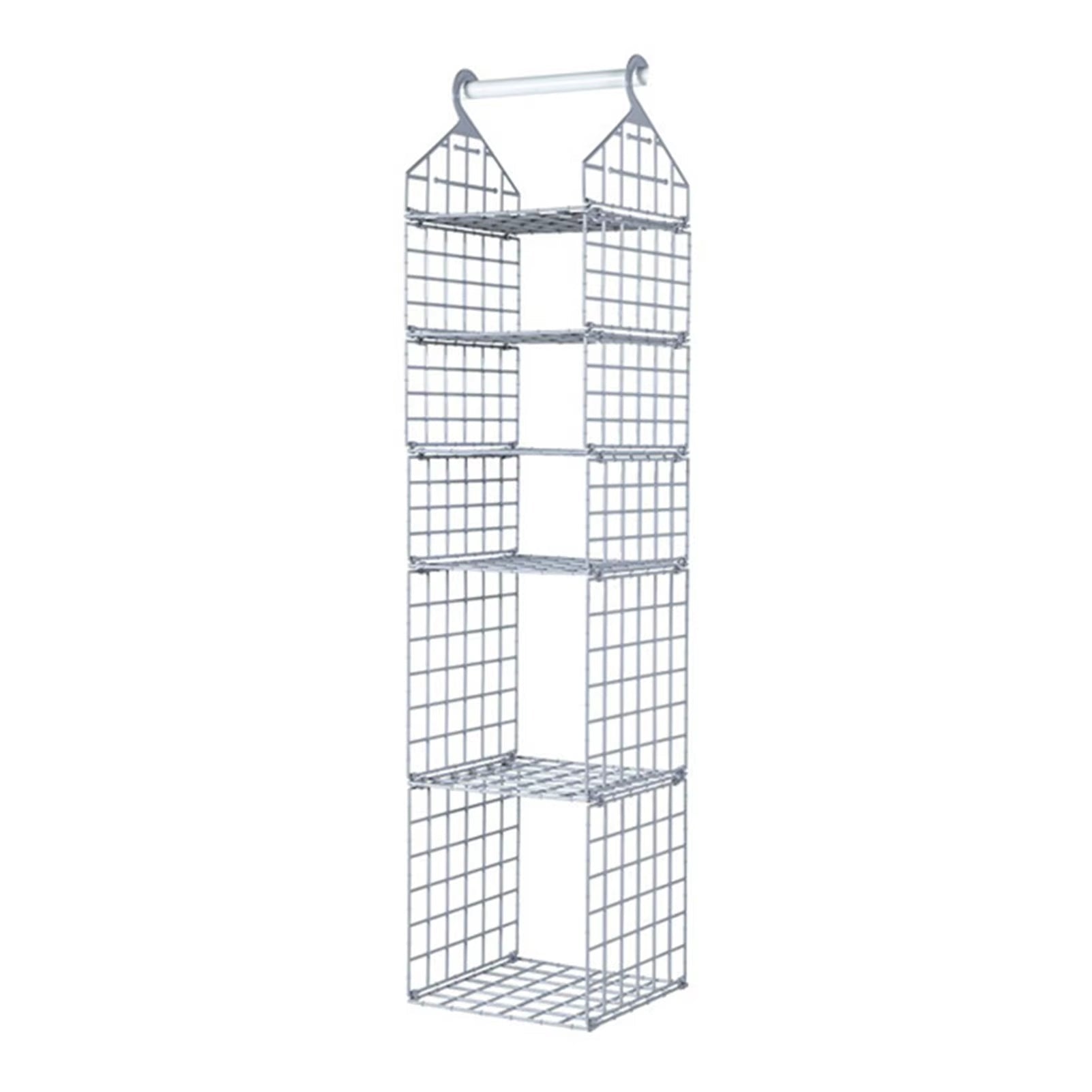 ClosetMax™ Foldable Hanging Organizer – Multi-Tier Space Saver for Pajamas, Coats, Sweaters & More - Roots & Rooms