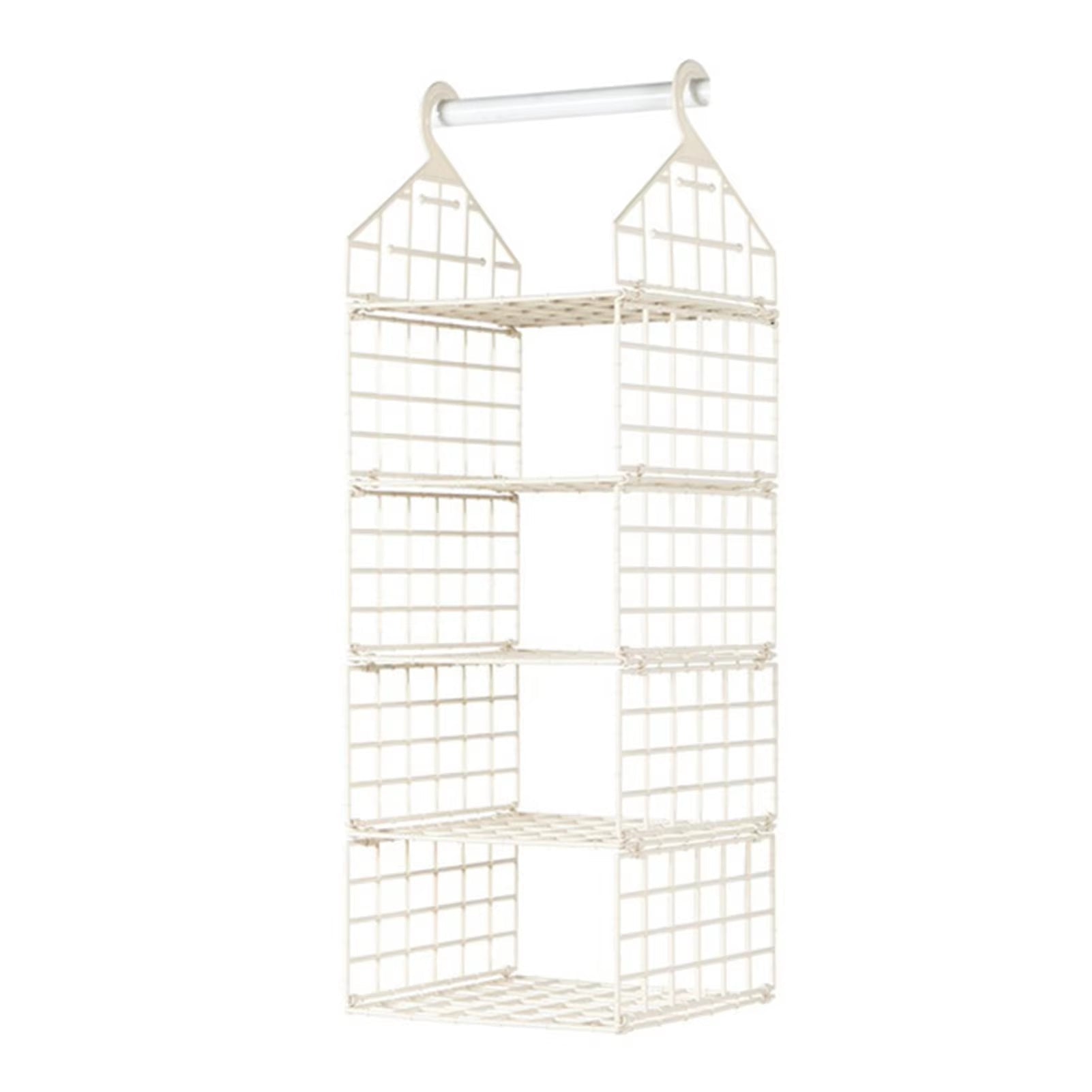 ClosetMax™ Foldable Hanging Organizer – Multi-Tier Space Saver for Pajamas, Coats, Sweaters & More - Roots & Rooms
