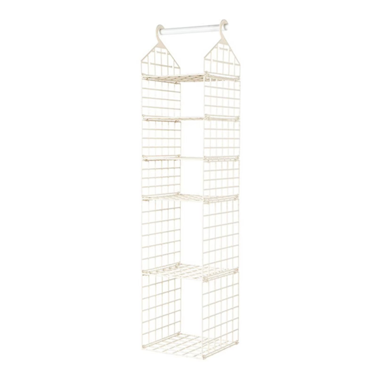 ClosetMax™ Foldable Hanging Organizer – Multi-Tier Space Saver for Pajamas, Coats, Sweaters & More - Roots & Rooms