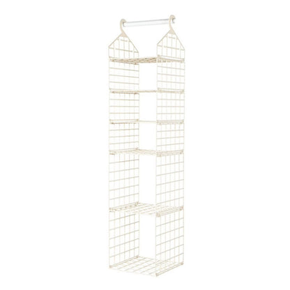 ClosetMax™ Foldable Hanging Organizer – Multi-Tier Space Saver for Pajamas, Coats, Sweaters & More - Roots & Rooms