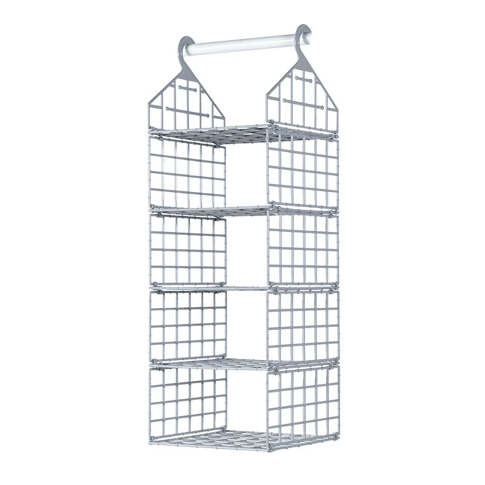 ClosetMax™ Foldable Hanging Organizer – Multi-Tier Space Saver for Pajamas, Coats, Sweaters & More - Roots & Rooms