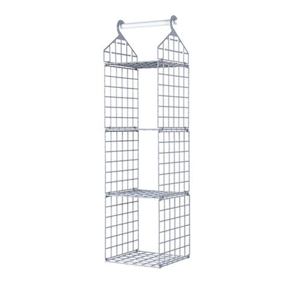 ClosetMax™ Foldable Hanging Organizer – Multi-Tier Space Saver for Pajamas, Coats, Sweaters & More - Roots & Rooms