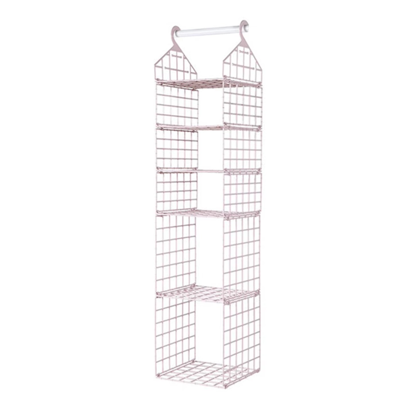 ClosetMax™ Foldable Hanging Organizer – Multi-Tier Space Saver for Pajamas, Coats, Sweaters & More - Roots & Rooms