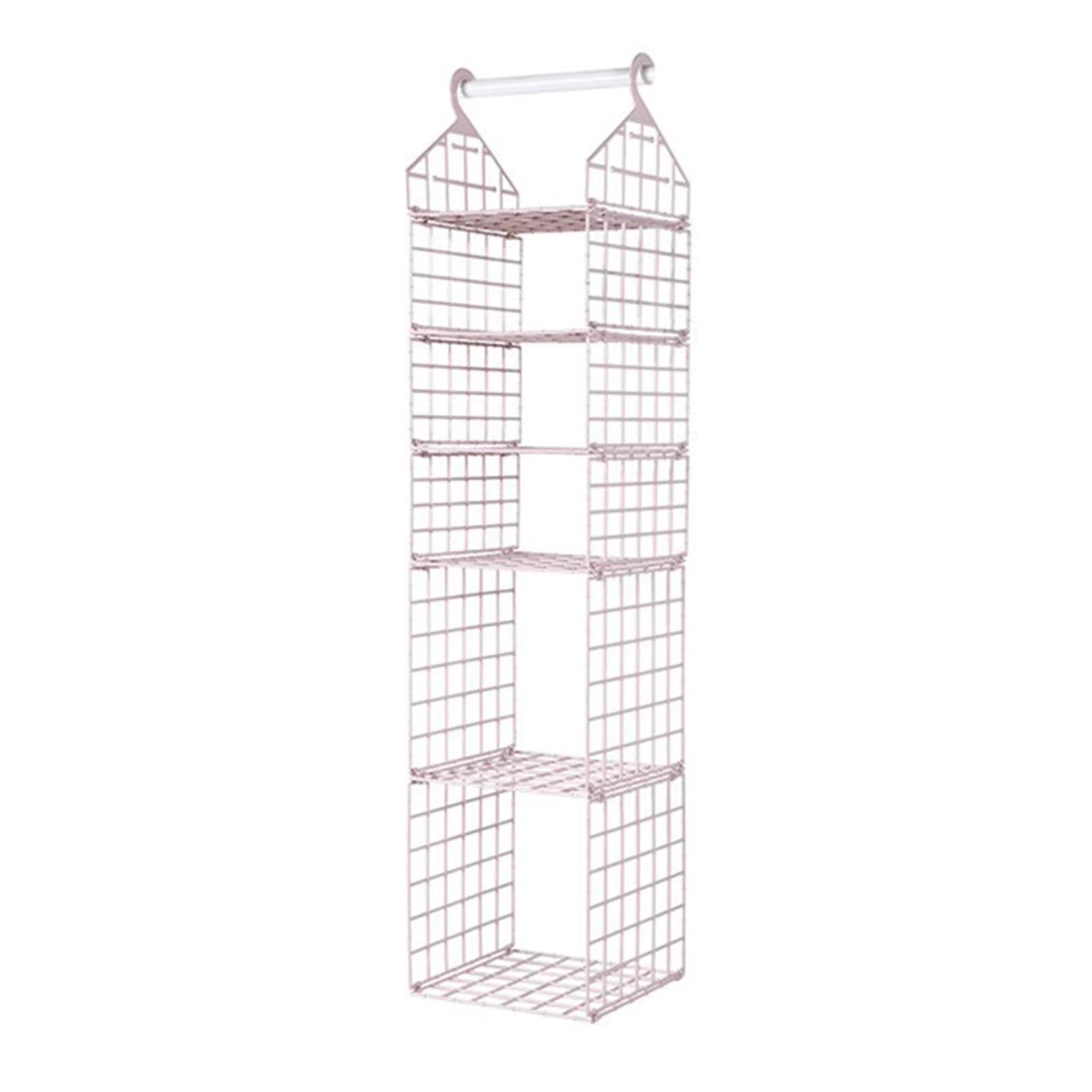 ClosetMax™ Foldable Hanging Organizer – Multi-Tier Space Saver for Pajamas, Coats, Sweaters & More - Roots & Rooms