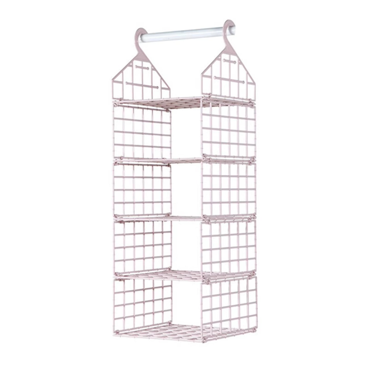 ClosetMax™ Foldable Hanging Organizer – Multi-Tier Space Saver for Pajamas, Coats, Sweaters & More - Roots & Rooms
