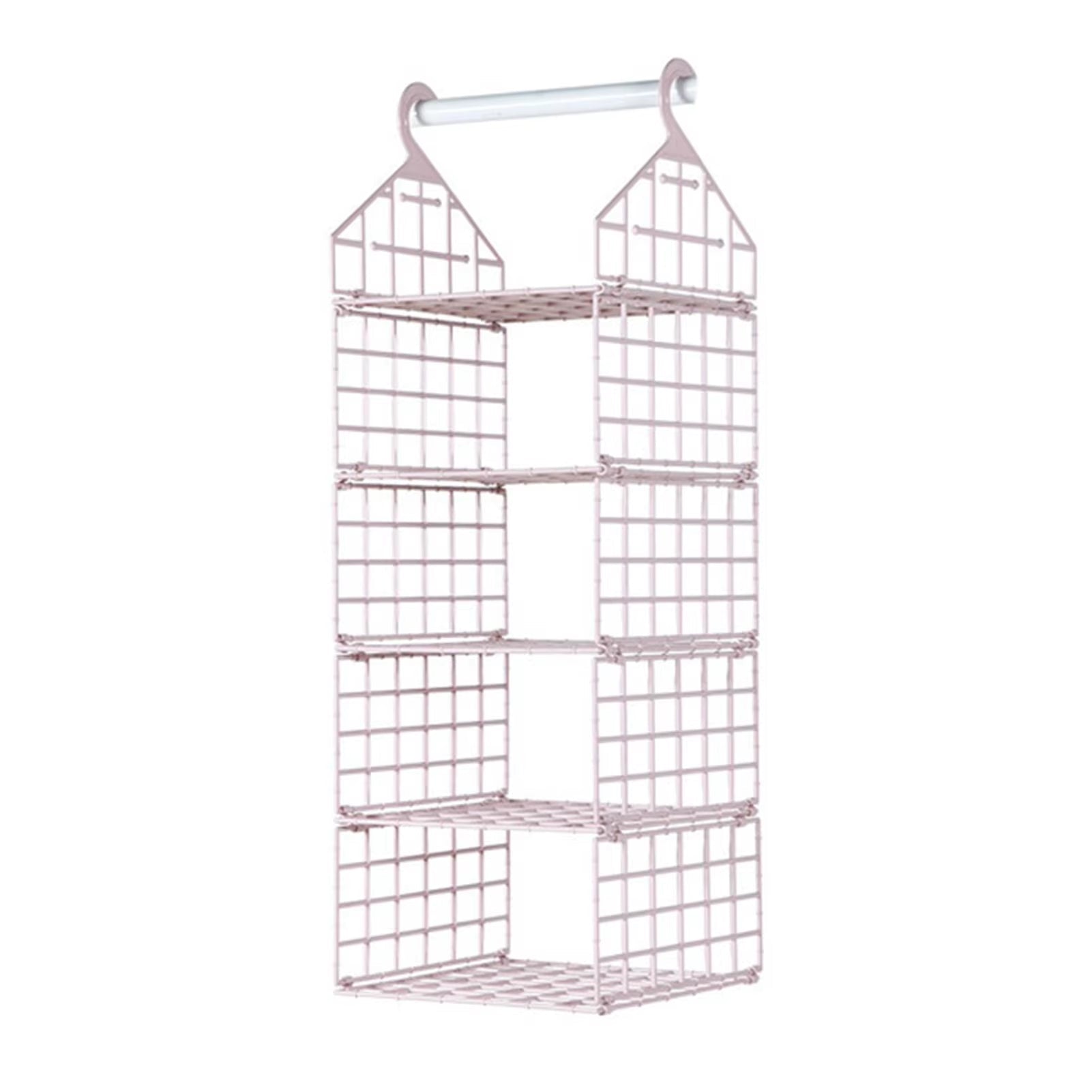 ClosetMax™ Foldable Hanging Organizer – Multi-Tier Space Saver for Pajamas, Coats, Sweaters & More - Roots & Rooms