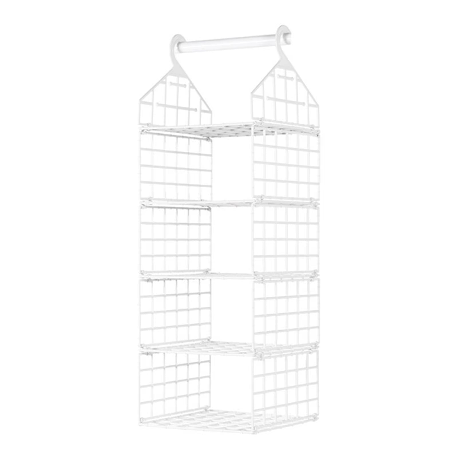 ClosetMax™ Foldable Hanging Organizer – Multi-Tier Space Saver for Pajamas, Coats, Sweaters & More - Roots & Rooms