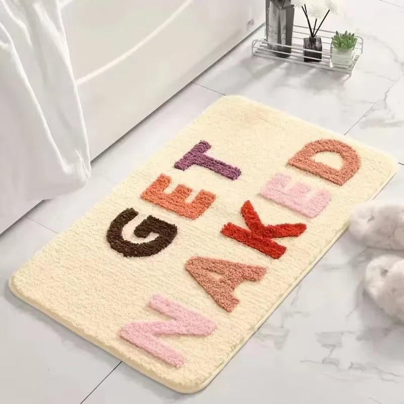 ColorPop™ Rainbow Tufted Bath Mat – Soft, Absorbent Accent Rug for Bathroom, Entryway, or Living Room - Roots & Rooms