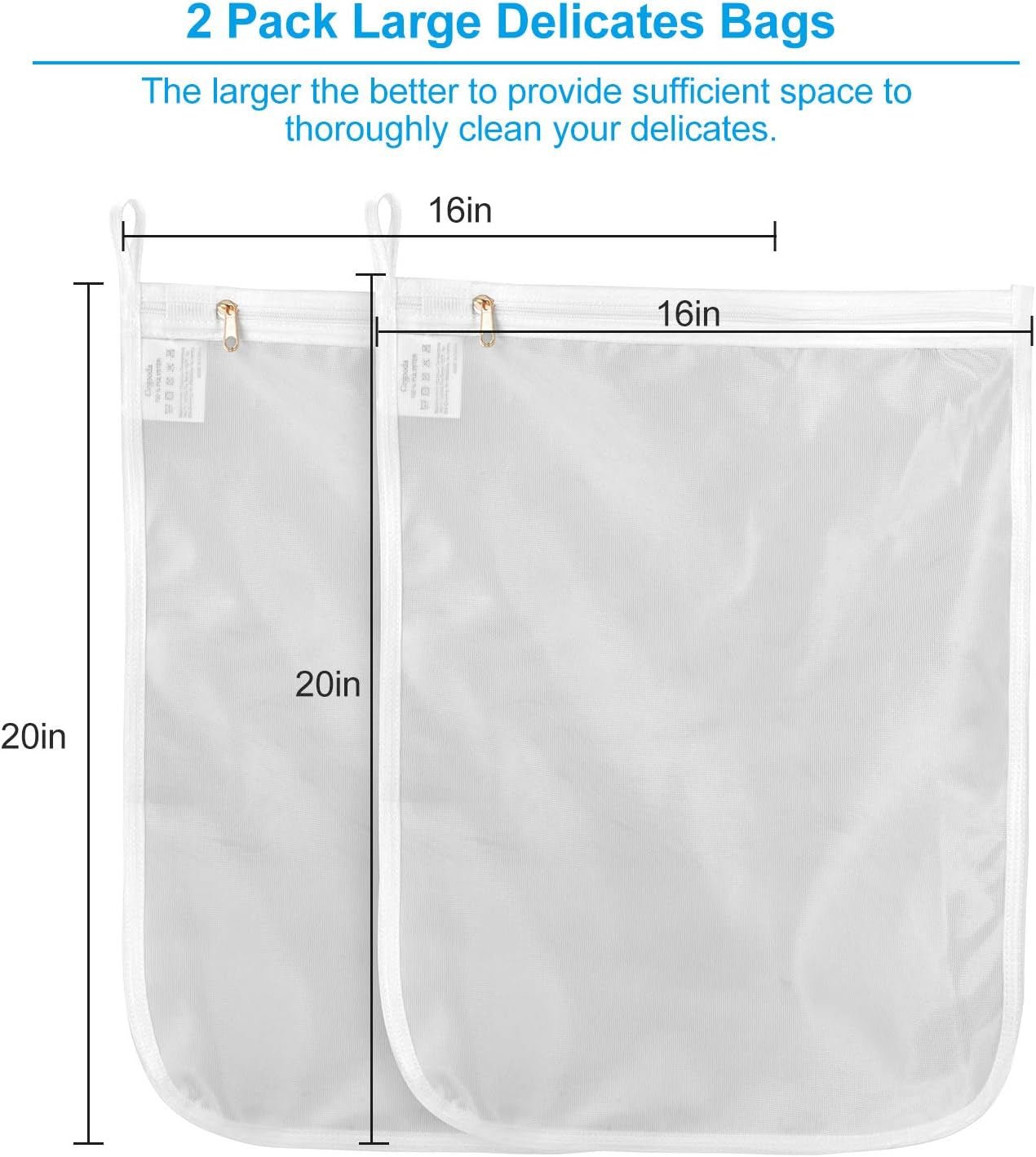 Mesh Laundry Bags - Lingerie Wash Bag Set for Delicates Protection - Roots & Rooms