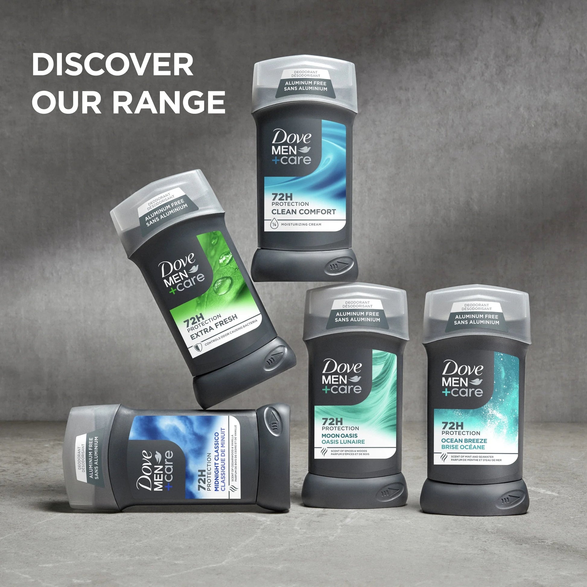Deodorant Stick for Men Extra Fresh Aluminum Free with Moisturizing Cream, 3 Oz - Roots & Rooms
