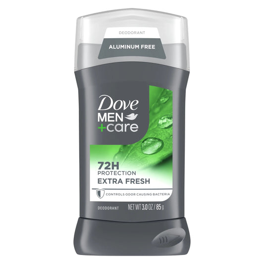 Deodorant Stick for Men Extra Fresh Aluminum Free with Moisturizing Cream, 3 Oz - Roots & Rooms