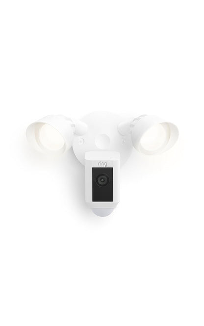 Motion Activated Floodlight Cam - Outdoor 1080P HD Video Surveillance - Roots & Rooms