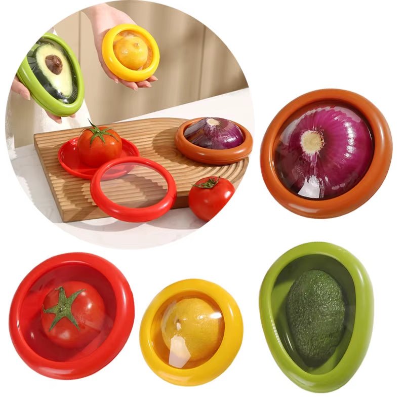 FreshKeeper™ Kitchen Storage Box – Reusable Food Saver for Fruits, Veggies, and Everyday Ingredients - Roots & Rooms