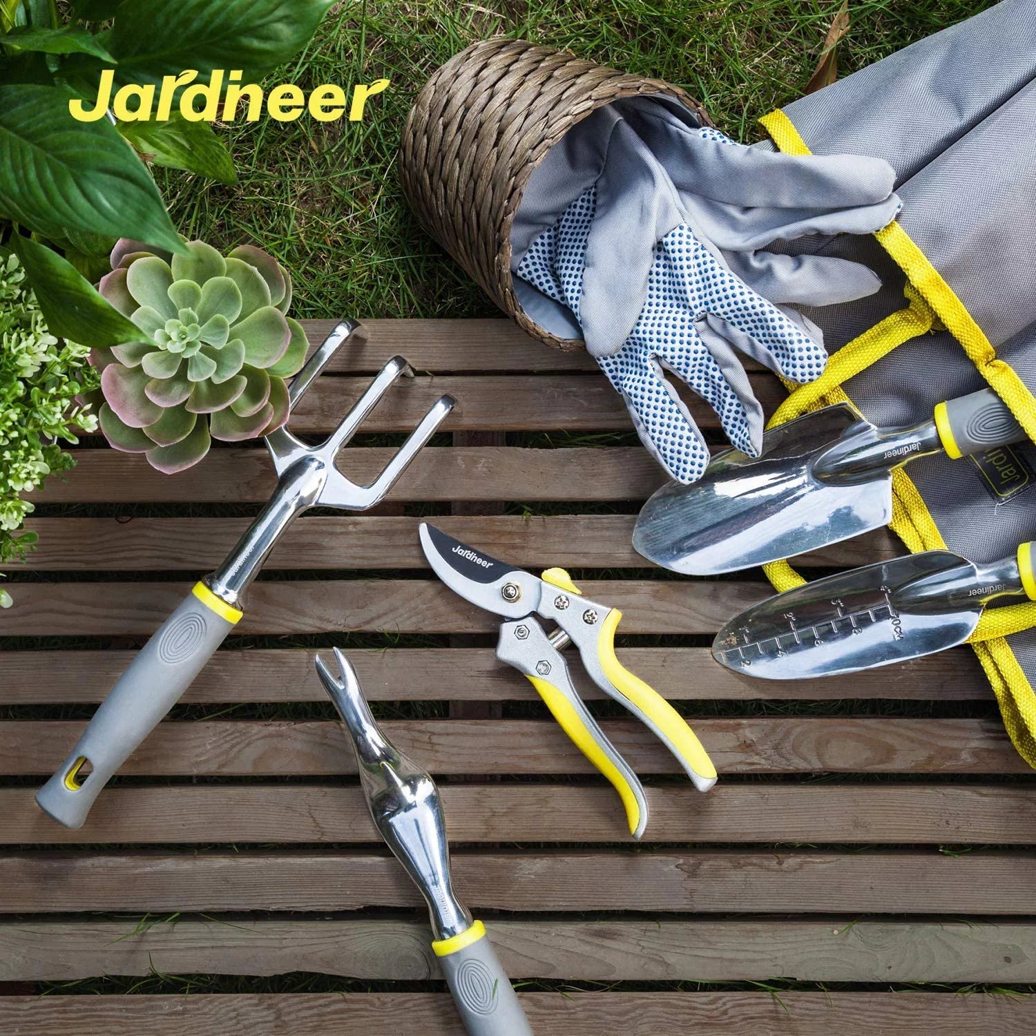 Garden Tools Set, 8PCS Heavy Duty Garden Tool Kit,Gardening Tools Gifts for Women and Men - Roots & Rooms
