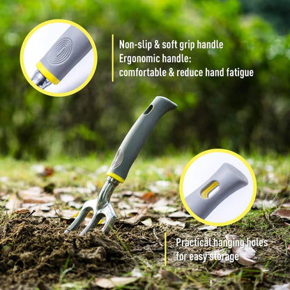 Garden Tools Set, 8PCS Heavy Duty Garden Tool Kit,Gardening Tools Gifts for Women and Men - Roots & Rooms