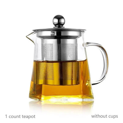 Glass Teapot Set - Roots & Rooms