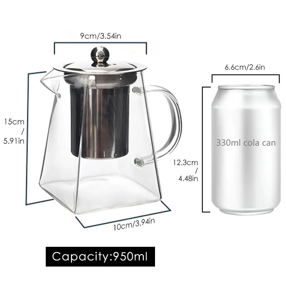 Glass Teapot Set - Roots & Rooms