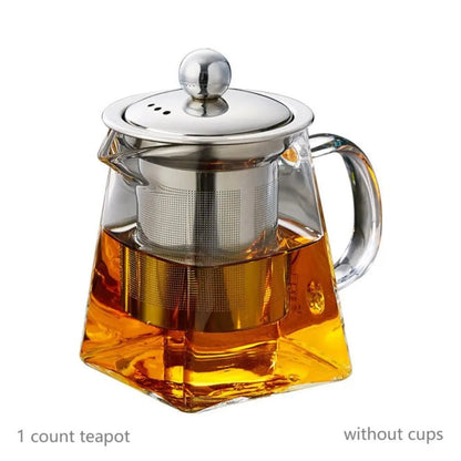Glass Teapot Set - Roots & Rooms
