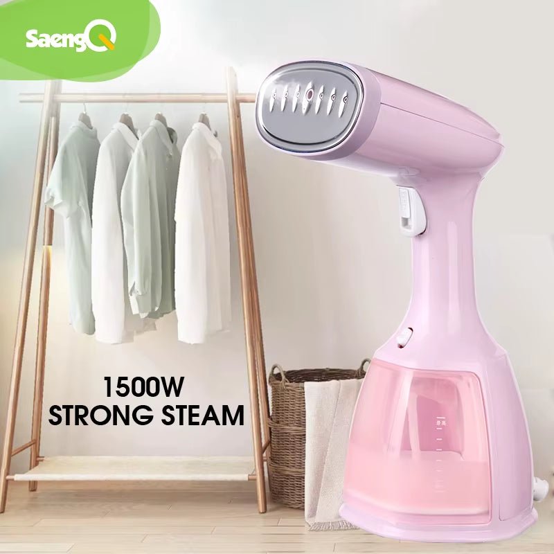 JetSteam™ 1500W Handheld Garment Steamer – Powerful, Portable, and Ready Wherever You Go - Roots & Rooms