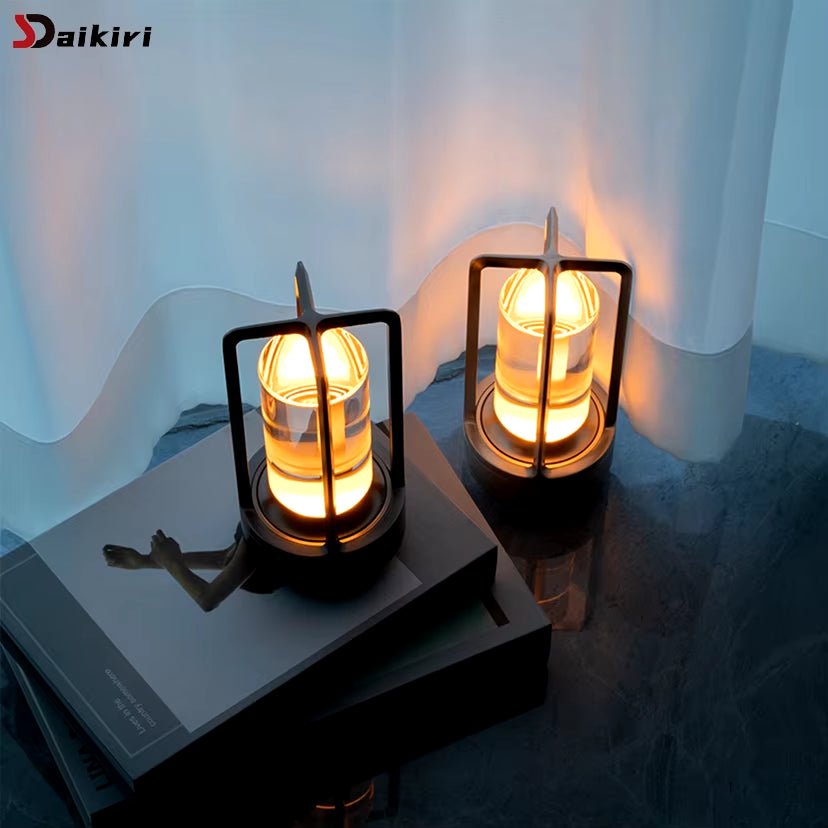 LumiCrystal™ Rechargeable Touch Lamp – Elegant LED Crystal Light for Home, Camping & Decor - Roots & Rooms