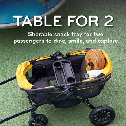 Pivot Xplore All-Terrain Stroller Wagon (Ranger Green) - Roots & Rooms