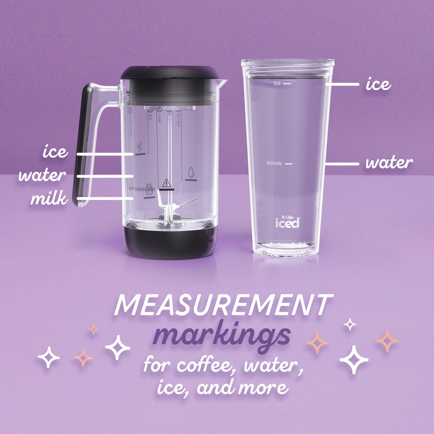 Single Serve Frappe and Iced Coffee Maker with Blender, Black - Roots & Rooms