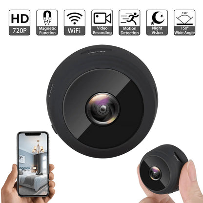 SZDUDU Mini Wireless Security Camera - Full HD Nanny Cam - Roots & Rooms