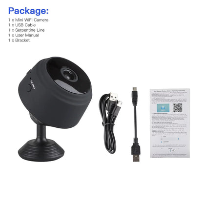 SZDUDU Mini Wireless Security Camera - Full HD Nanny Cam - Roots & Rooms