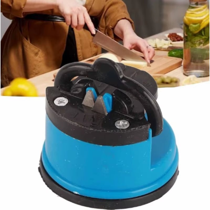 The Compact Knife Sharpener with Power Suction - Roots & Rooms