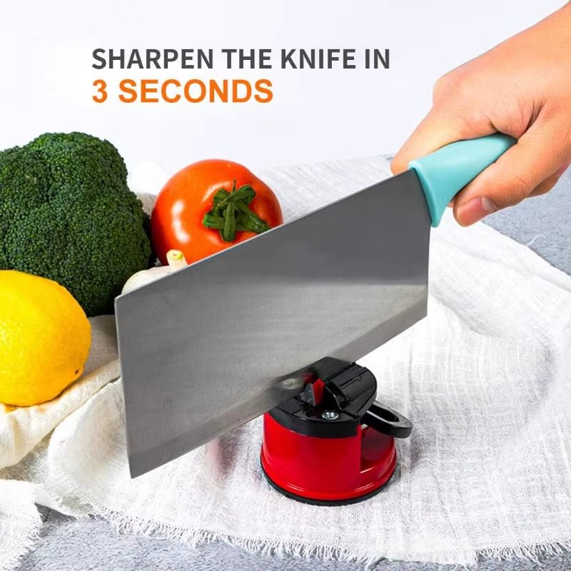 The Compact Knife Sharpener with Power Suction - Roots & Rooms