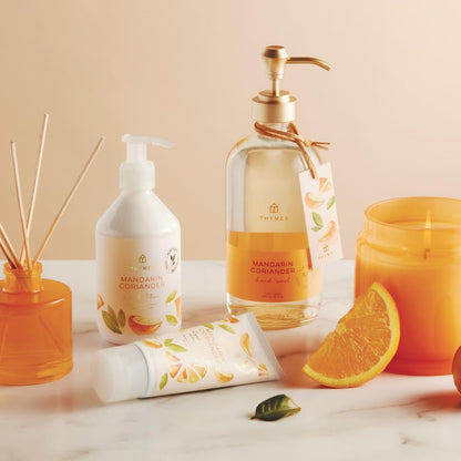 Thymes Petite Reed Diffuser - 4 Fl Oz - Mandarin Coriander - Roots & Rooms