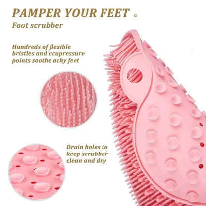 Ultimate Spa-Style Exfoliating Shower Mat – 5-in-1 Silicone Scrubbing & Massaging Solution - Roots & Rooms