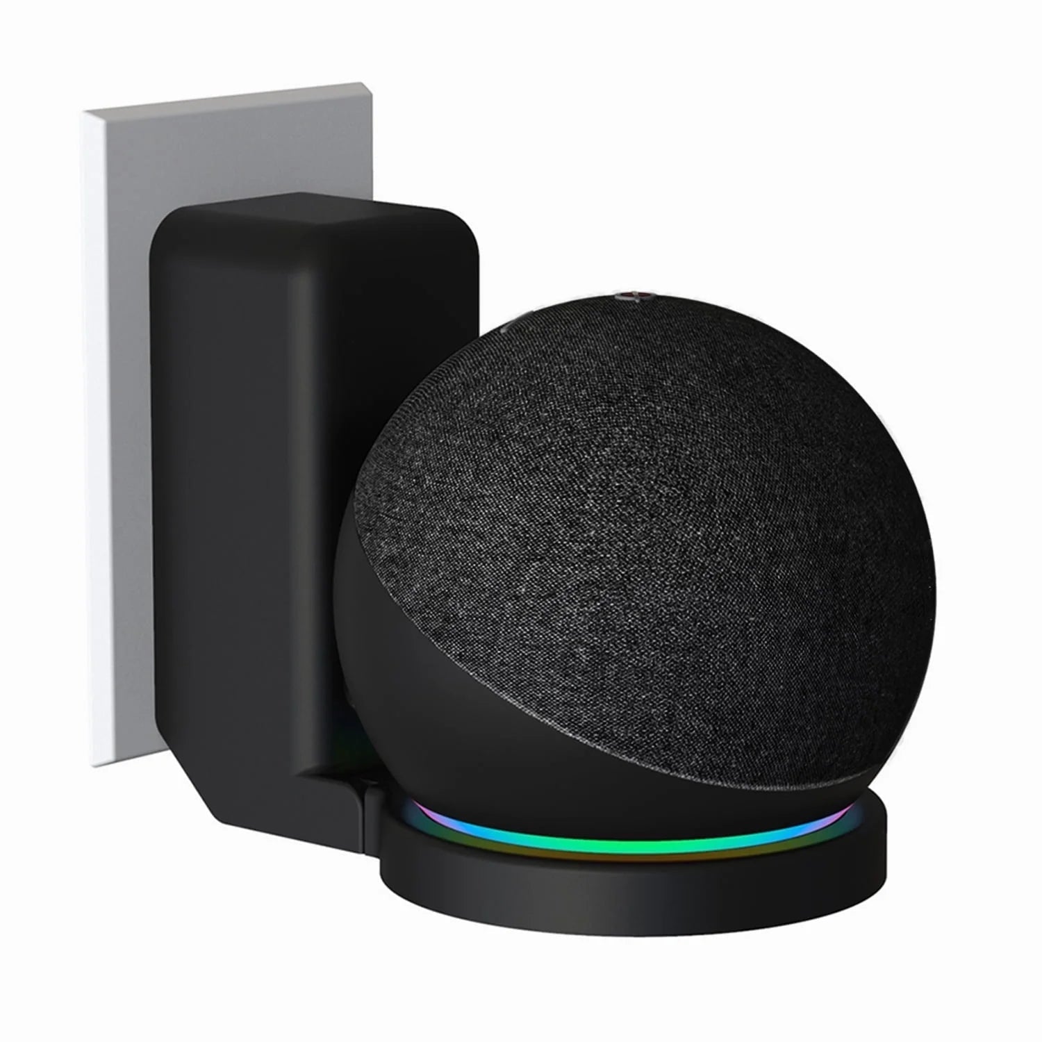 Echo Dot Wall Bracket with Cable Storage - 5th & 4th Gen Holder - Roots & Rooms